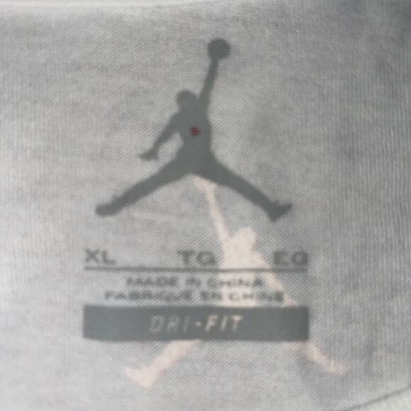 Nike Air Jordan Jumpman Short Sleeve Crew Neck Dwayne Wade Tee T-Shirt XL - Picture 2 of 3